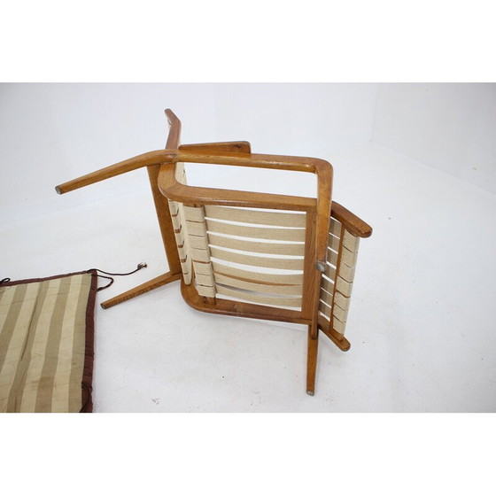 Image 1 of Fauteuil vintage en tissu de Jan Vanek, Tchécoslovaquie 1960