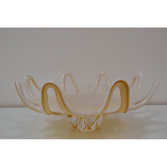 Image 1 of Coupe en cristal de Bohème vintage egermann, Tchécoslovaquie 1970