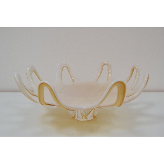 Image 1 of Coupe en cristal de Bohème vintage egermann, Tchécoslovaquie 1970