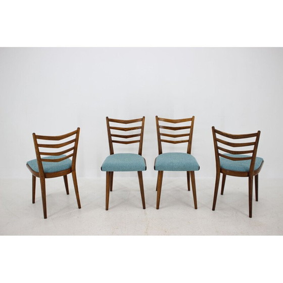 Image 1 of Ensemble de 4 chaises vintage, Tchécoslovaquie 1960