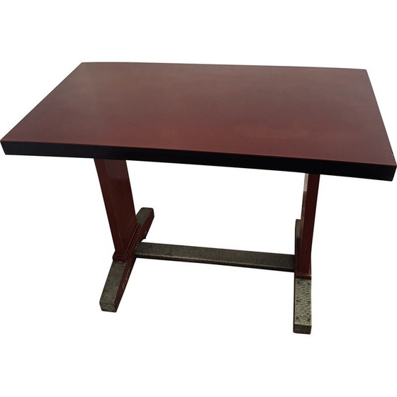 Image 1 of Table basse vintage en bois rouge de Fischel