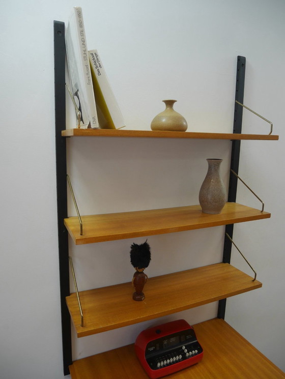 Image 1 of Système d'étagères Avec table / Bureau V. France & Daverkosen Cado