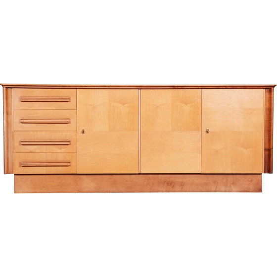 Image 1 of Buffet vintage en érable, Tchécoslovaquie 1950