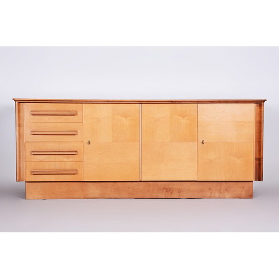 Image 1 of Buffet vintage en érable, Tchécoslovaquie 1950