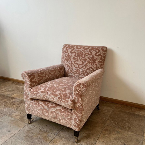 Image 1 of Fauteuil vintage avec rembourrage, Angleterre années 1920