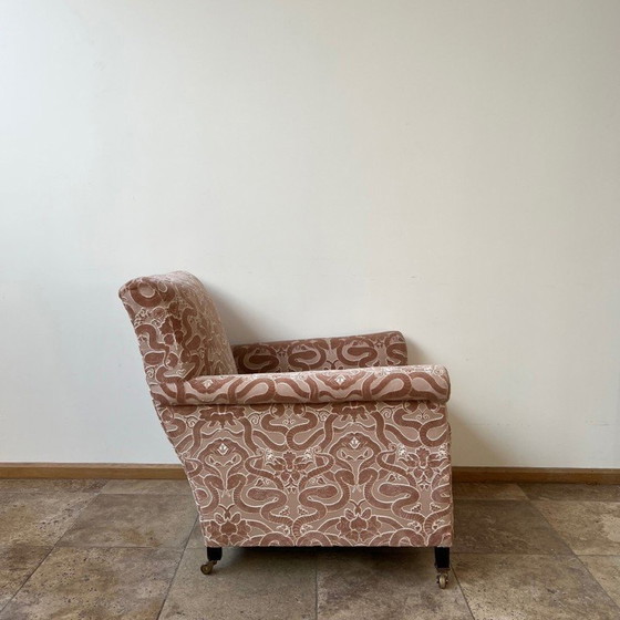 Image 1 of Fauteuil vintage avec rembourrage, Angleterre années 1920