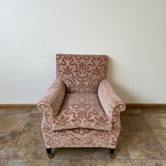 Image 1 of Fauteuil vintage avec rembourrage, Angleterre années 1920