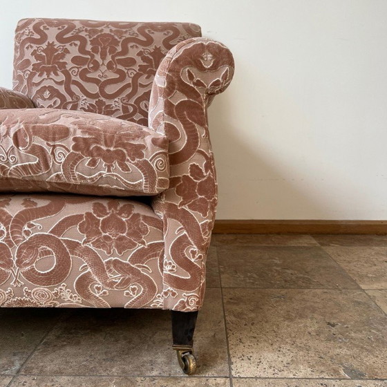 Image 1 of Fauteuil vintage avec rembourrage, Angleterre années 1920