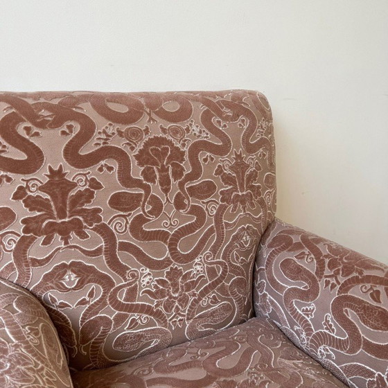 Image 1 of Fauteuil vintage avec rembourrage, Angleterre années 1920