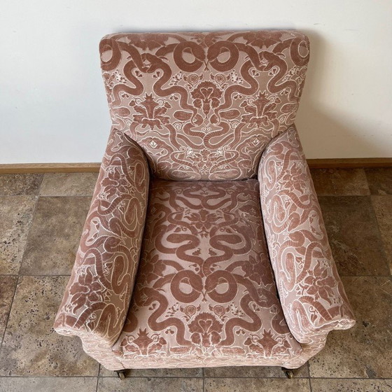 Image 1 of Fauteuil vintage avec rembourrage, Angleterre années 1920