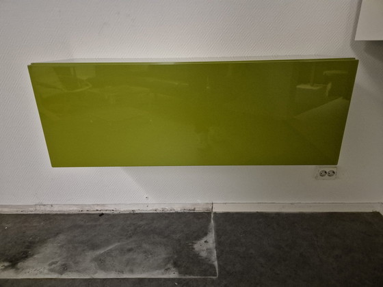 Image 1 of 2X Hulsta Lilas - Meuble haut - Vert - Brillant - Design