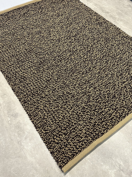 Image 1 of Tapis Brink En Campman Nest 170X240Cm Laine Pourpre/Or/Camel