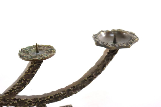 Image 1 of Chandelier brutaliste Vintage