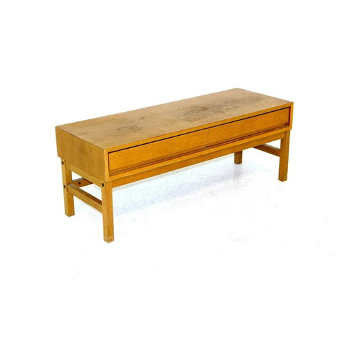 Console vintage en bois de chêne par Marian Gabrinski pour Möbel-Ikea, Suède 1960