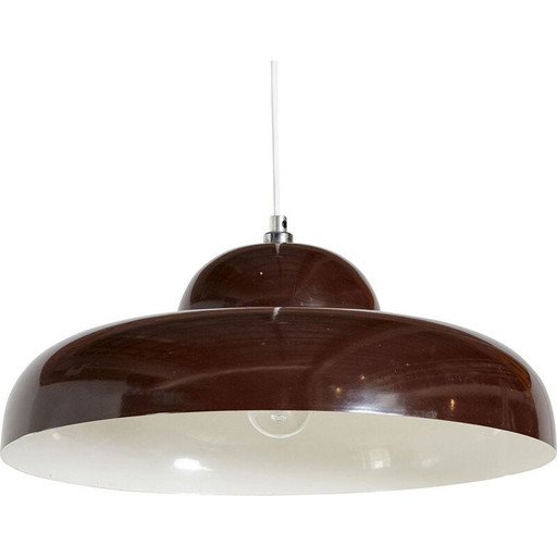 Lampe suspendue vintage par Opteam, 1970