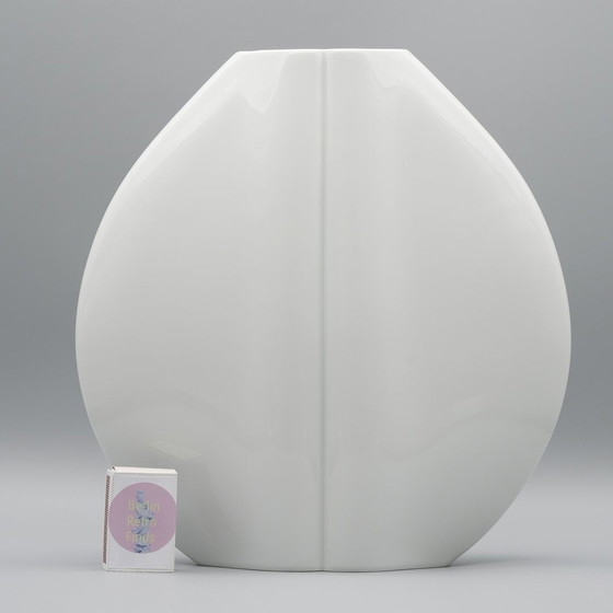 Image 1 of Chic Hutschenreuther Porcelaine brillante 70S-80S Pop-Art Vase Vintage Duo Kiss