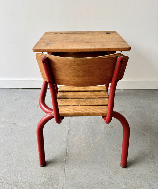 Bureau et chaise d'école pour enfant