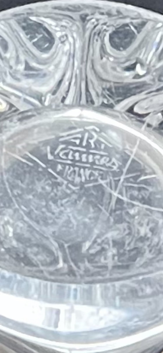 Image 1 of Art Vannes Crystal Vintage Vase