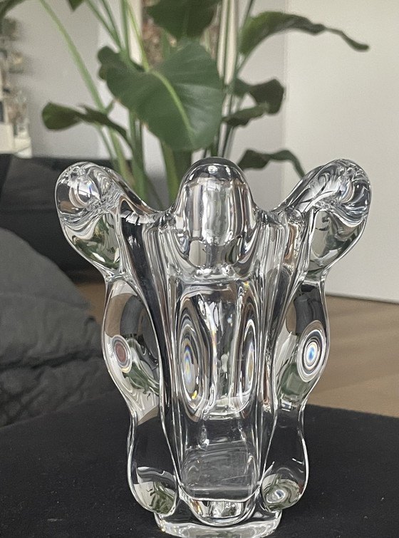 Image 1 of Art Vannes Crystal Vintage Vase