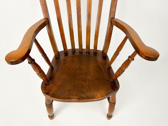 Image 1 of Ancienne chaise Windsor, 19ème siècle