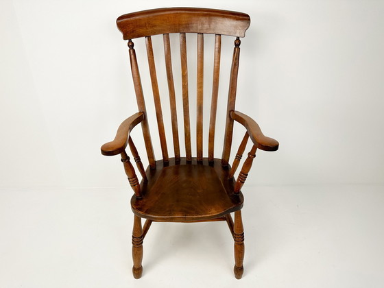 Image 1 of Ancienne chaise Windsor, 19ème siècle