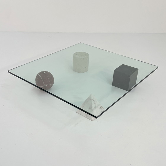 Image 1 of Table basse Metaphora par Lella & Massimo Vignelli pour Casigliani, 1970S