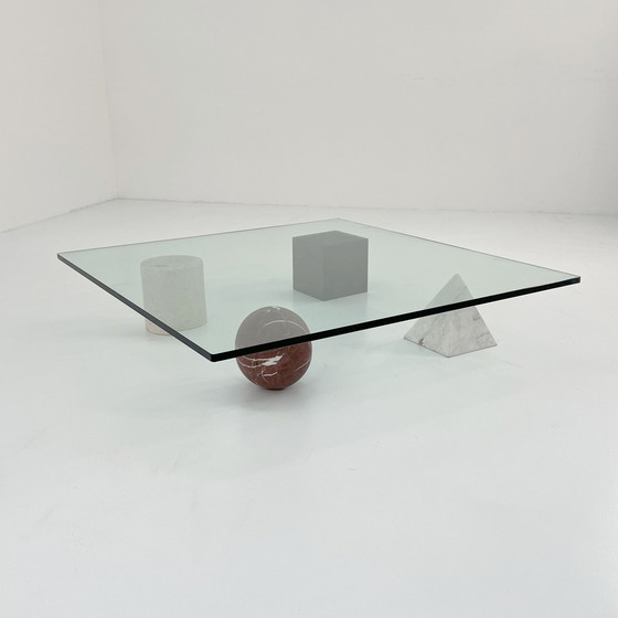 Image 1 of Table basse Metaphora par Lella & Massimo Vignelli pour Casigliani, 1970S