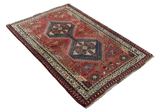 Image 1 of Tapis nomade Shiraz noué à la main - 175 X 118 cm - Tradition Et Authenticité