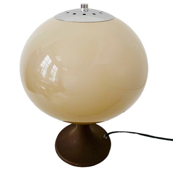 Image 1 of Lampe de table vintage à champignon Dijkstra de l'ère spatiale 1970