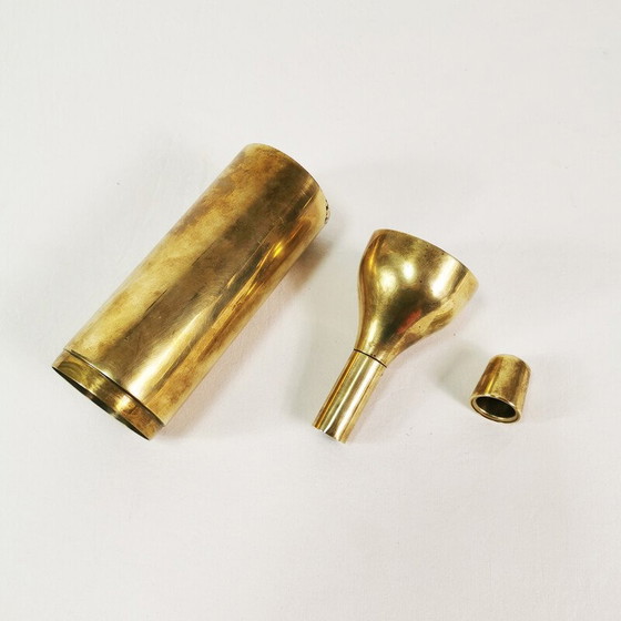 Image 1 of Shaker vintage en laiton, Italie 1960