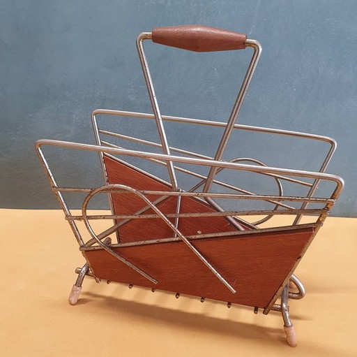 1345 Porte-serviettes vintage des années 1960 Porte-lettres