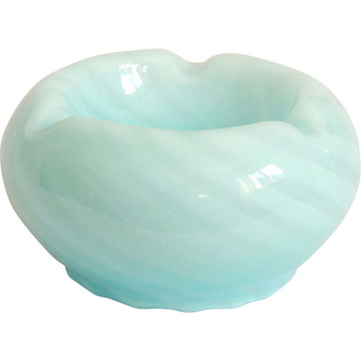 Verseuse vintage en verre de Murano Mello Swirl, Italie, années 1970