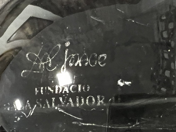 Image 1 of Salvador Dalí, presse-papier, Fundació Gala, sérigraphie avec dessin et signature