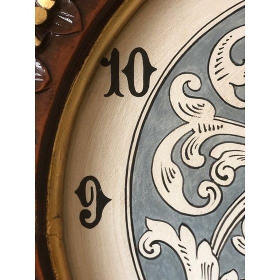 Image 1 of Horloge en bois d'érable "Sunbeam" 1990S