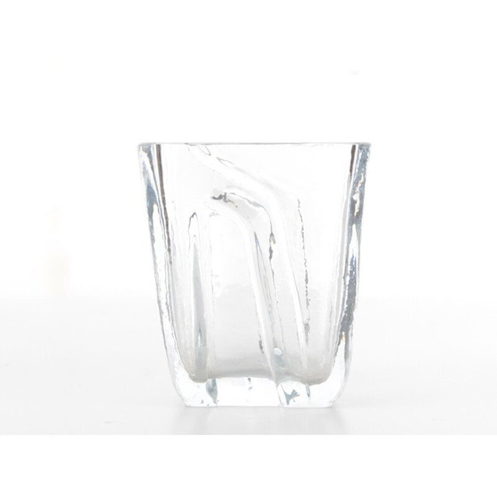 Image 1 of Petit vase scandinave en verre vintage