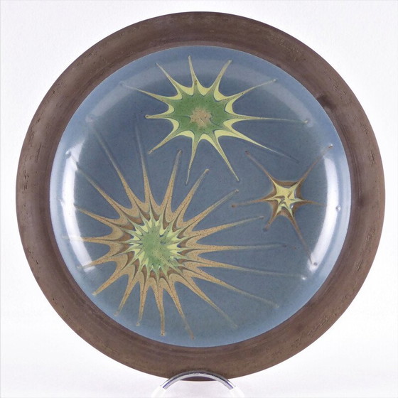Image 1 of Assiette scandinave en céramique vintage, 1960