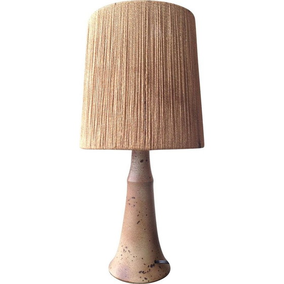 Image 1 of Lampe vintage en grès et céramique, France 1970