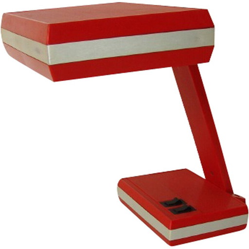 Lampe vintage Polam, Pologne 1970