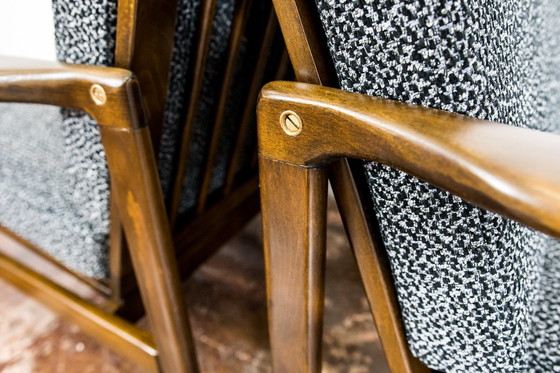 Image 1 of Paire de fauteuils Mid Century B7522 par Zenon Bączyk, Pologne, années 1960