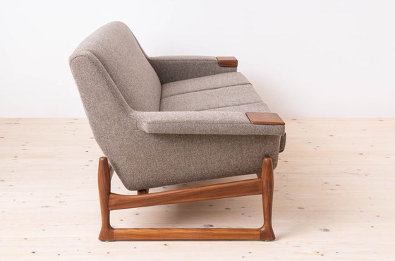 Image 1 of Johannes Andersen Sofa Excellent For Ab Trensums Fåtöljfabrik, Reupholstered In Kvadrat