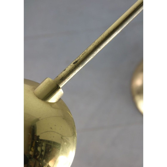 Image 1 of Lampe de table vintage à nœud doré par Meblo, 1980