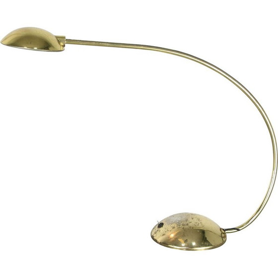 Image 1 of Lampe de table vintage à nœud doré par Meblo, 1980