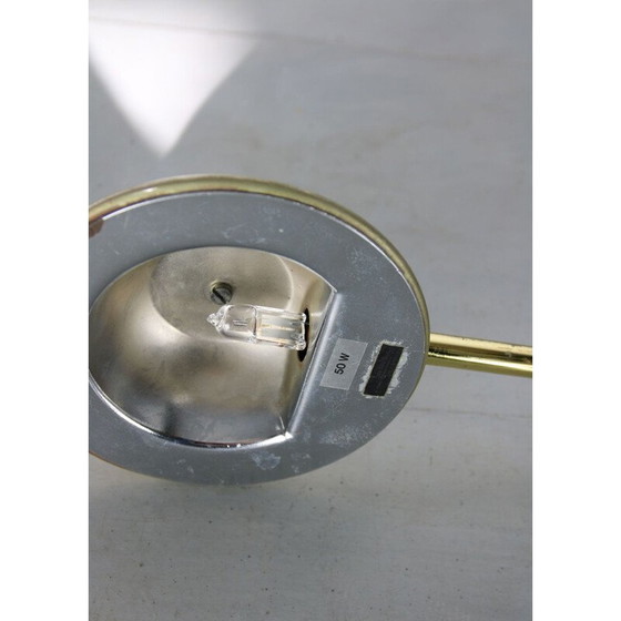 Image 1 of Lampe de table vintage à nœud doré par Meblo, 1980