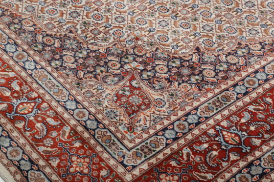 Image 1 of Tapis persan original noué à la main Moud 308 X 208 cm Top condition