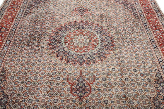 Image 1 of Tapis persan original noué à la main Moud 308 X 208 cm Top condition