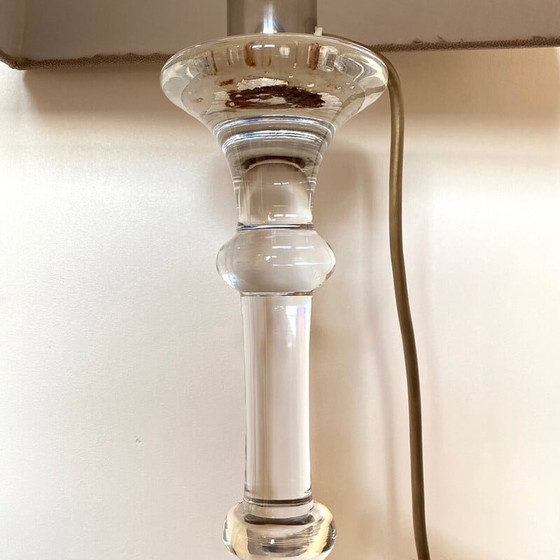 Image 1 of Paire de lampes de table Tiffany vintage Val Saint Lambert par Ingo Mauro