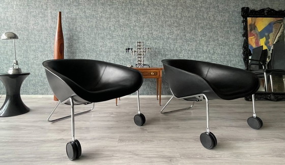 Image 1 of 2X Fauteuil Mart Par Antonio Citterio Pour Bb Italia, 2003