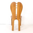 6X Chaise à manger vintage