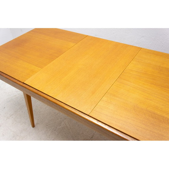 Image 1 of Table de salle à manger pliante du milieu du siècle par František Jirák pour Tatra nábytok, Tchécoslovaquie 1970