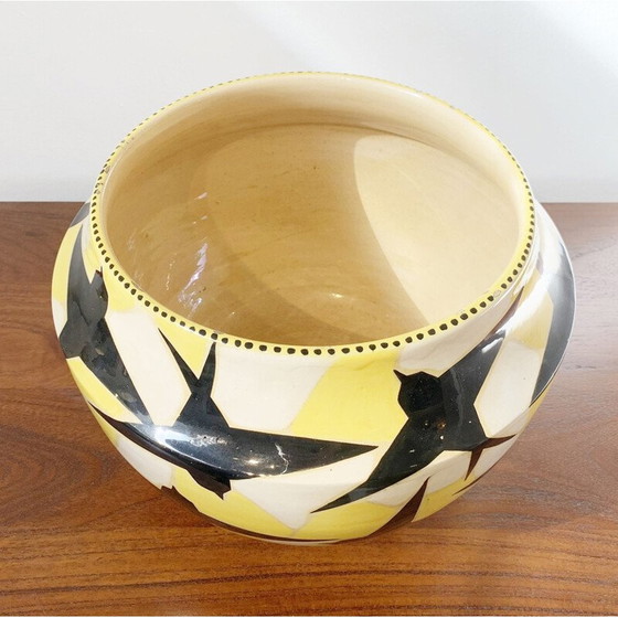 Image 1 of Vase vintage en céramique par Fenice Albisola pour Manlio Trucco, Italie 1930